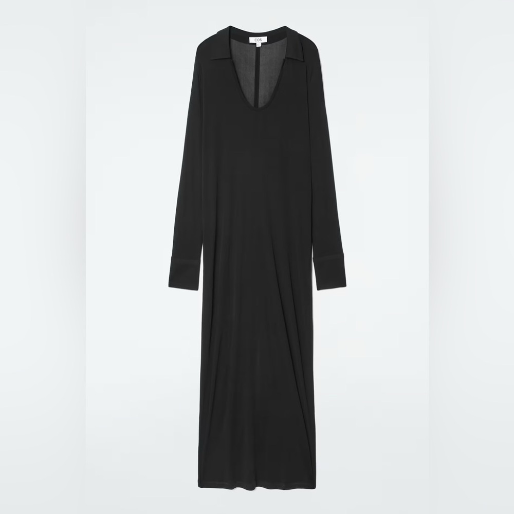 cos scoop neck dress
